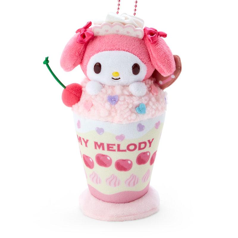 My Melody Plush Mascot Holder Keychain Parfait Sanrio Japan