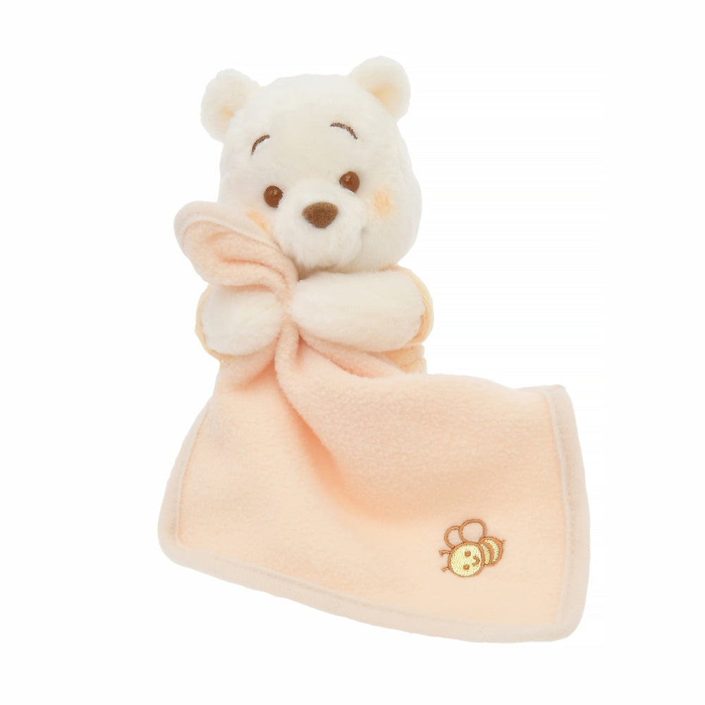 Winnie the Pooh Plush Keychain White Pooh Disney Store Japan 2023