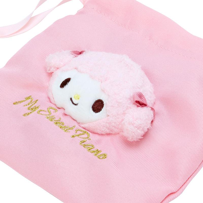 My Sweet Piano Boa Drawstring Pouch Face Nuance Color Sanrio Japan