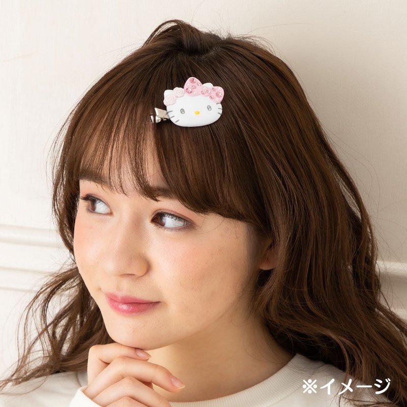 Hello Kitty Hair Clip Deluxe Sanrio Japan 2021