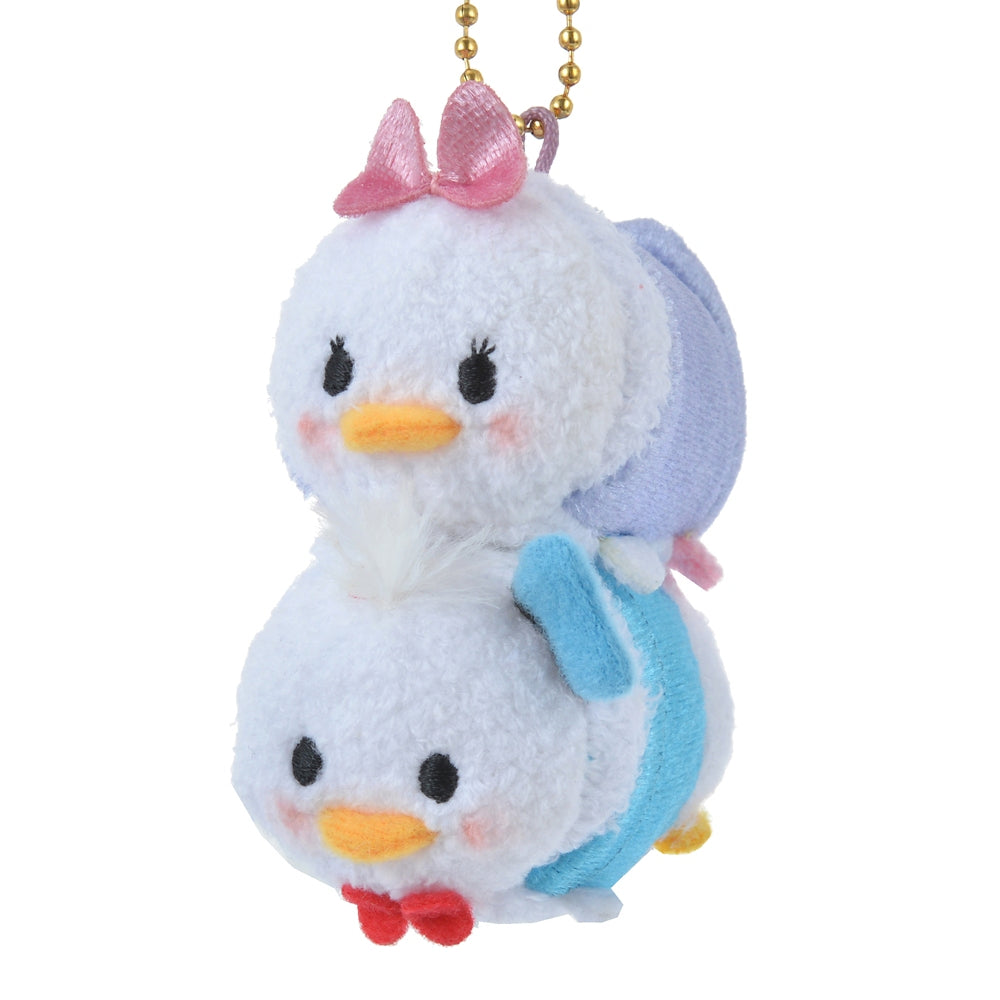 Daisy & Donald Plush Keychain Tsum Tsum Disney Store Japan 2023