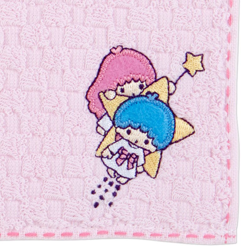 Little Twin Stars Kiki Lala mini Towel Stitch Sanrio Japan