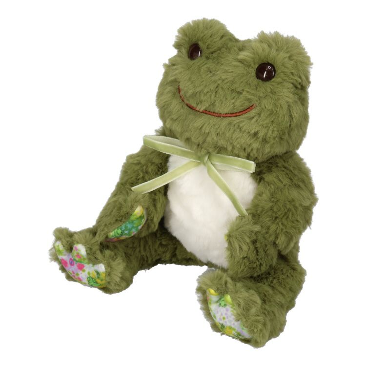 Pickles the Frog Bean Doll Plush Green Herb Garden Japan