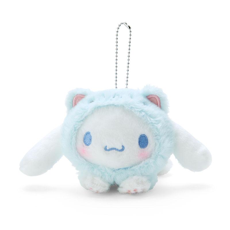 Cinnamoroll Plush Mascot Holder Keychain Love Cat Sanrio Japan 2024