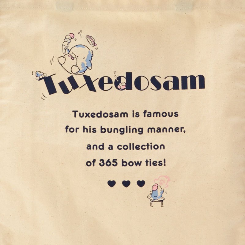 Tuxedosam Piping Tote Bag Sanrio Japan