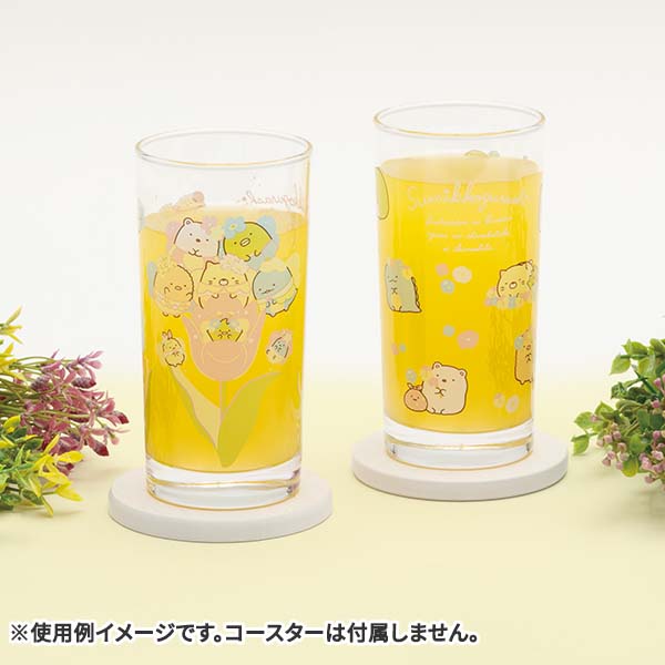 Sumikko Gurashi Glass Cup A Weeds & Fairy Flower Garden San-X Japan