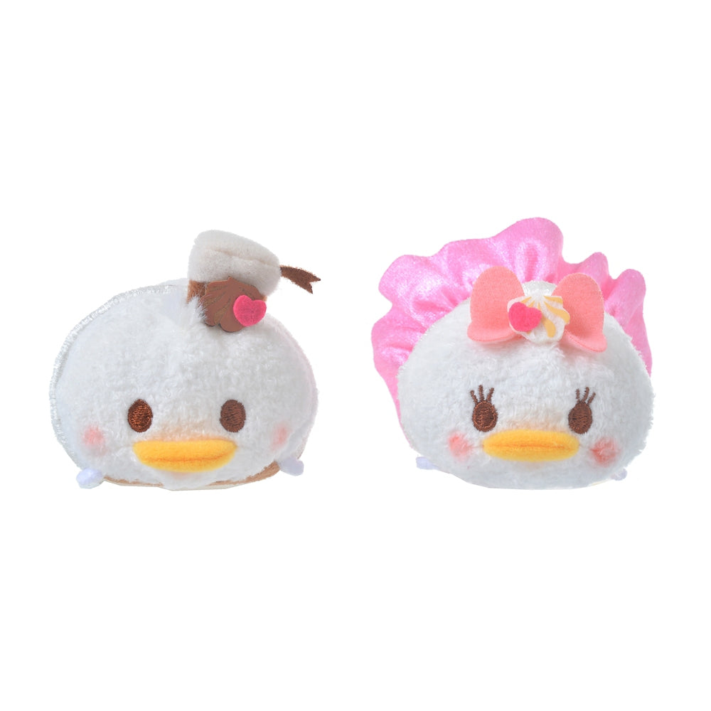 Daisy Donald Tsum Tsum Plush Doll BOX Disney Store Japan Valentine's Day 2022
