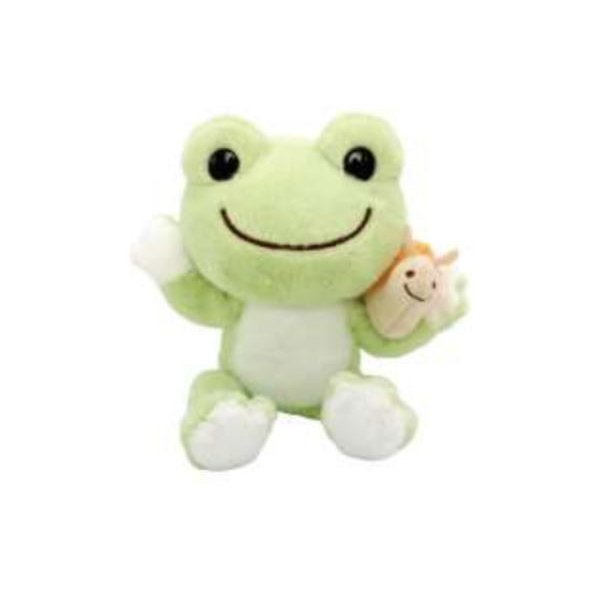 Pickles the Frog Plush Doll with Snail Japan