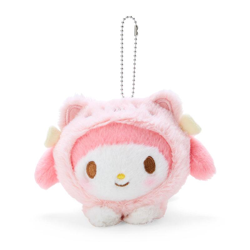 My Melody Plush Mascot Holder Keychain Love Cat Sanrio Japan 2024
