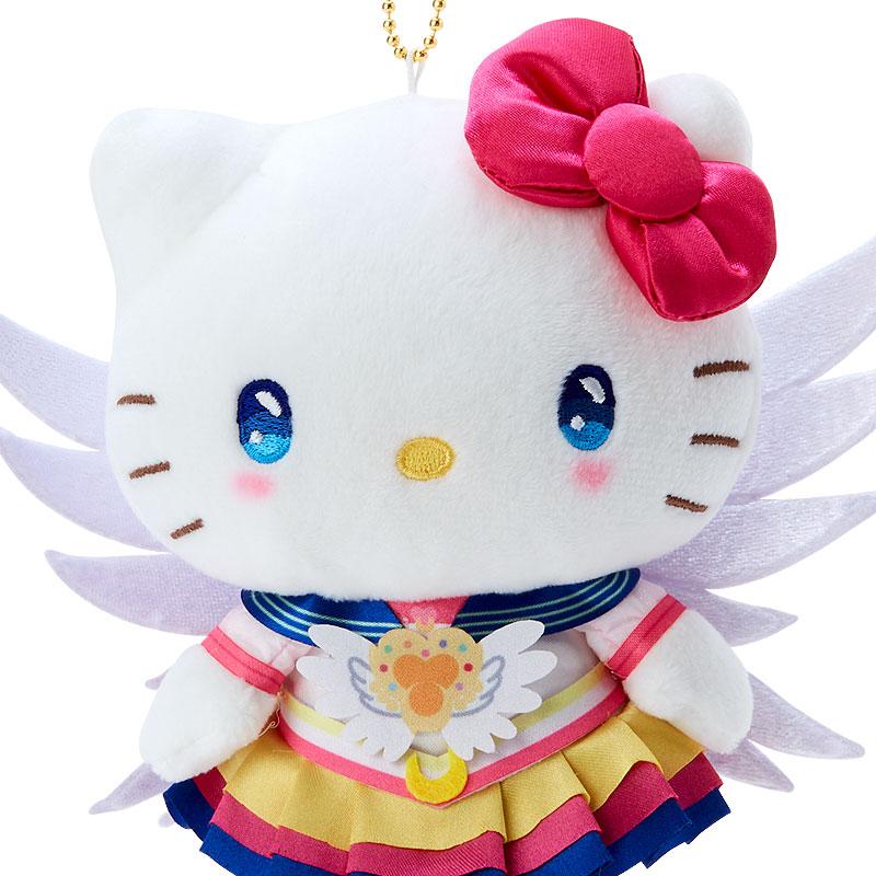 Hello Kitty Sailor Moon Cosmos Plush Mascot Holder Keychain Sanrio Japan 2023