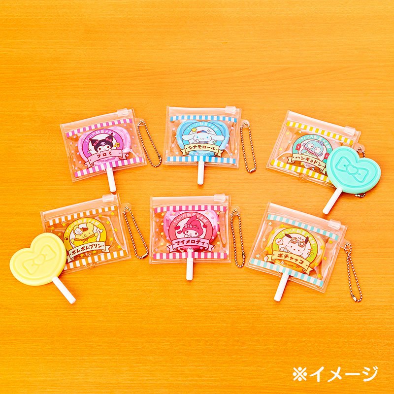 Kuromi Keychain Key Holder Mirror Candy Store Sanrio Japan