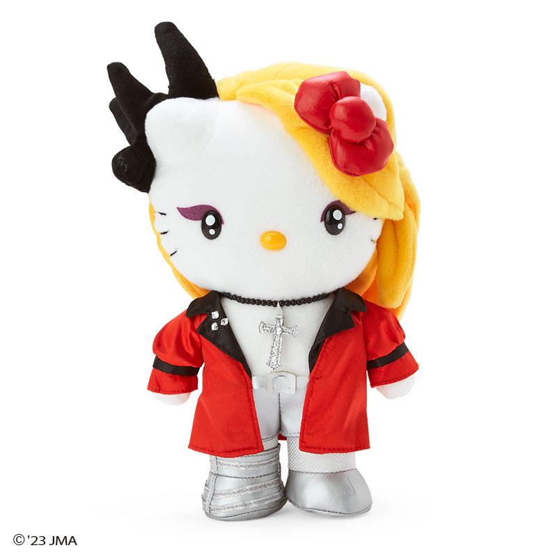 yoshikitty Plush Doll Red Sanrio Japan YOSHIKI Hello Kitty