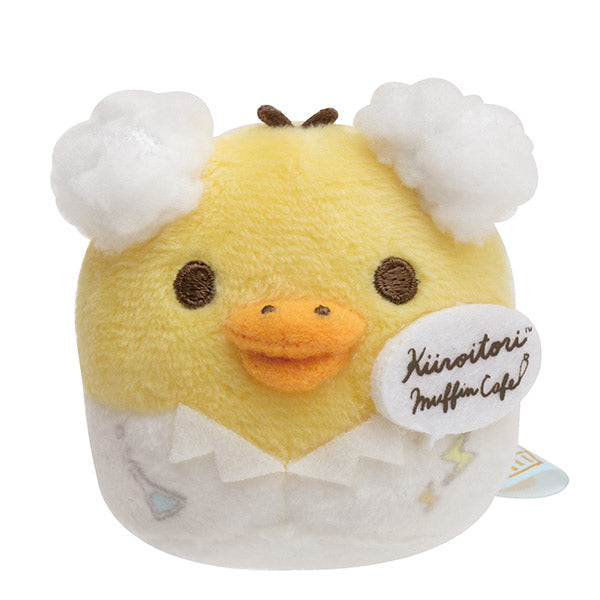 Kiiroitori Yellow Chick mini Tenori Plush Doll Doctor Muffin Cafe San-X Japan