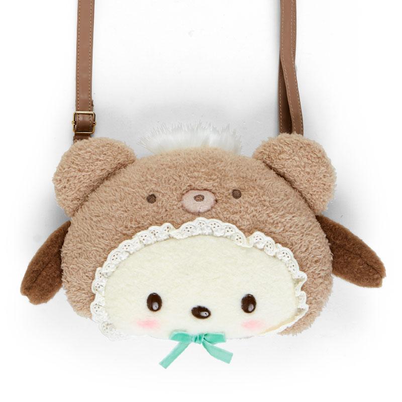 Pochacco 2WAY Plush Pochette Bag Latte Bear Baby Sanrio Japan 2023 