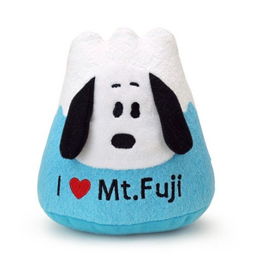 Snoopy Plush Doll Mount Fuji PEANUTS Japan