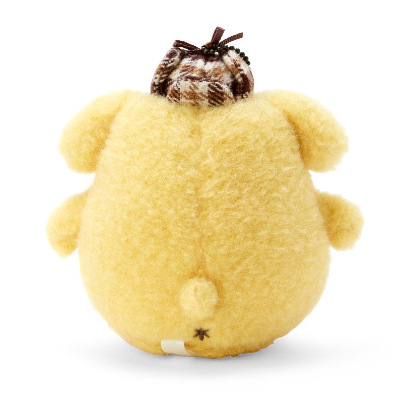 Pom Pom Purin Plush Mascot Holder Keychain Howa Mocha Plaid Sanrio Japan 2023