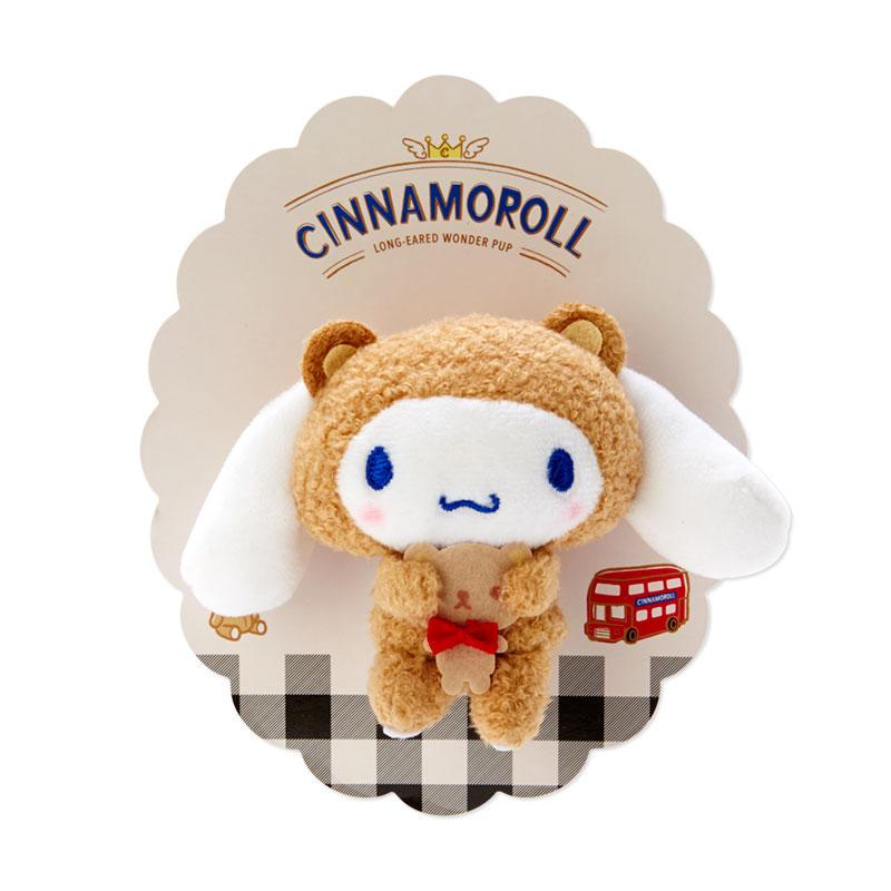 Cinnamoroll 20th Mascot Plush Brooch Plaid Sanrio Japan Limit
