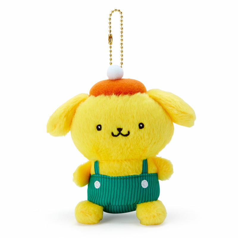 Pom Pom Purin Plush Mascot Holder Keychain Retro Room Sanrio Japan