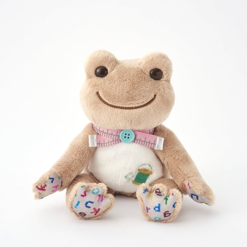 Pickles the Frog Bean Doll Plush Sewing beige Japan
