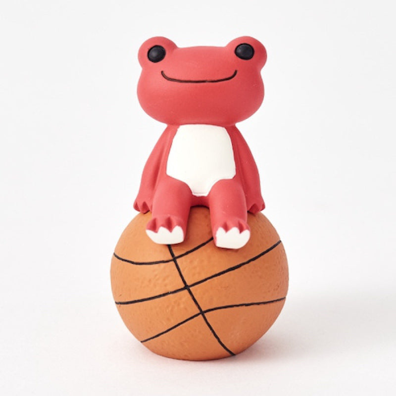 Pickles the Frog Figure Basketball Akane Red Japan