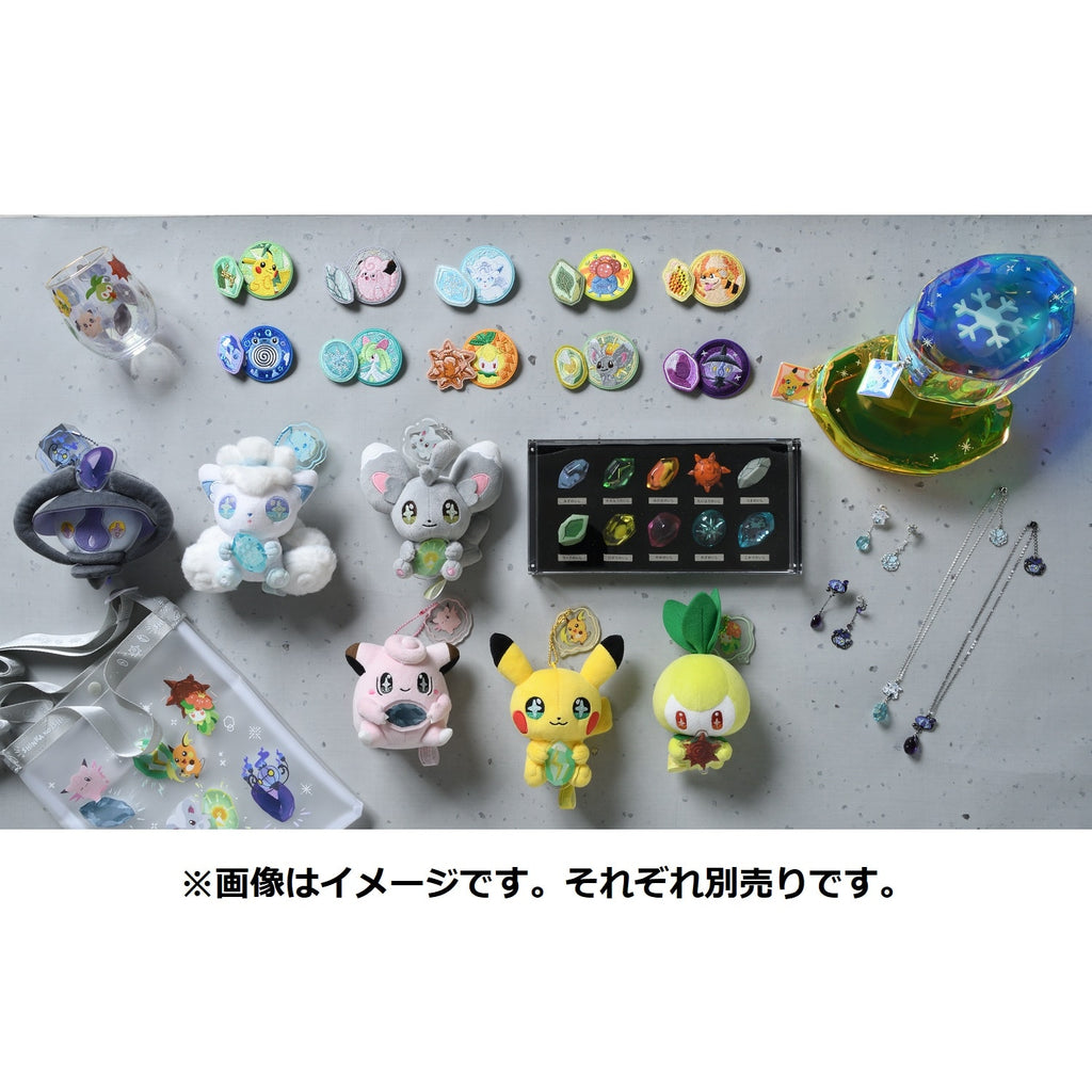 Alolan Vulpix Rokon Ninetales Piercing Earring SHINKA NO ISHI Pokemon Japan