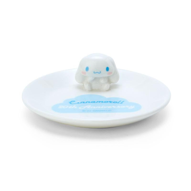 Cinnamoroll 20th Mame mini Plate w/ Mascot Sanrio Japan Limit