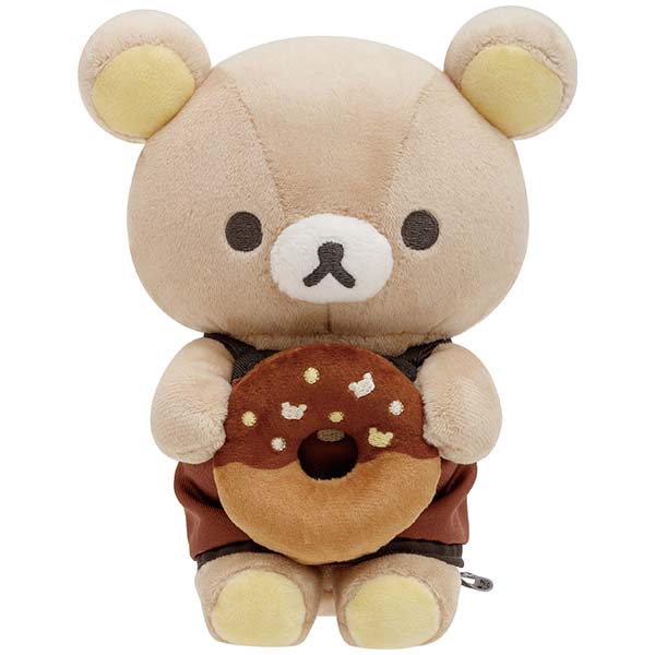 Rilakkuma Plush Doll Donut BASIC RILAKKUMA HOME CAFE San-X Japan 2023