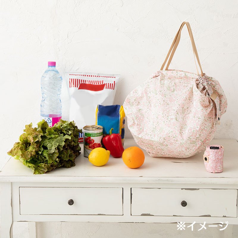 Hello Kitty Eco Shopping Tote Bag 15L Shupatto Sanrio Japan
