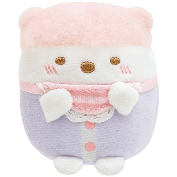 Sumikko Gurashi Shirokuma Bear mini Tenori Plush Doll Baby San-X Japan
