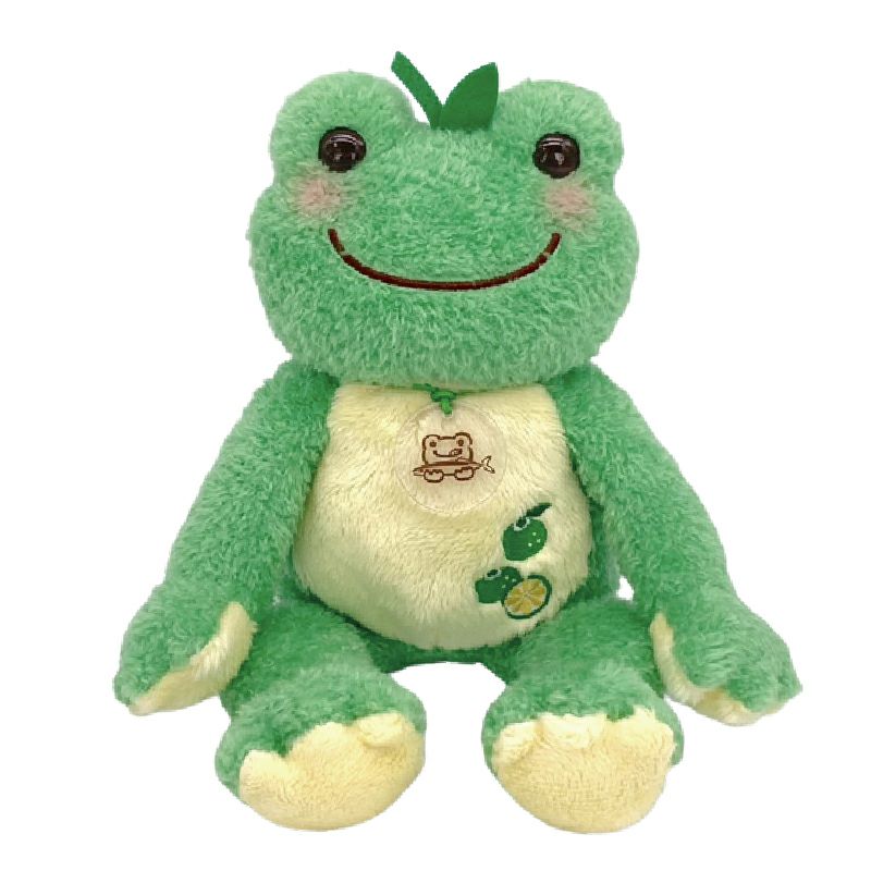 Pickles the Frog Bean Doll Plush Kabosu Green Japan 2023
