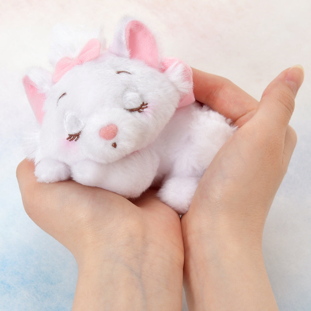 Marie Cat Plush Doll Sleep in Palm Disney Store Japan The Aristocats