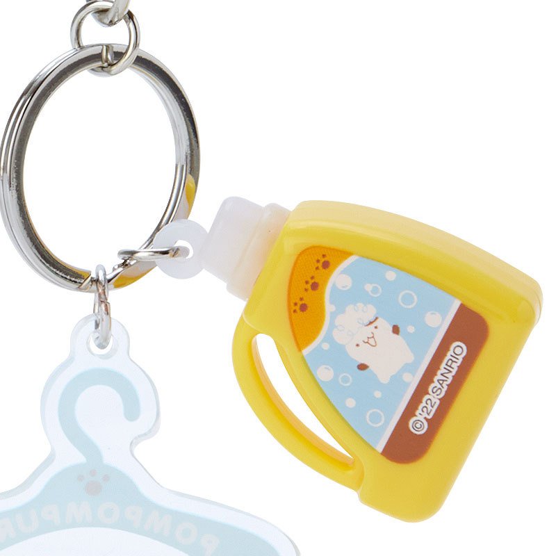 Pom Pom Purin Keychain Key Holder Laundry Weather Sanrio Japan