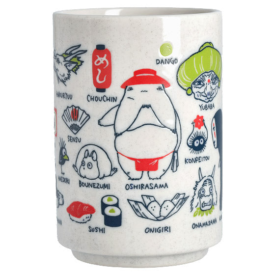Spirited Away Teacup Sushi Mug Cup Big Studio Ghibli Japan