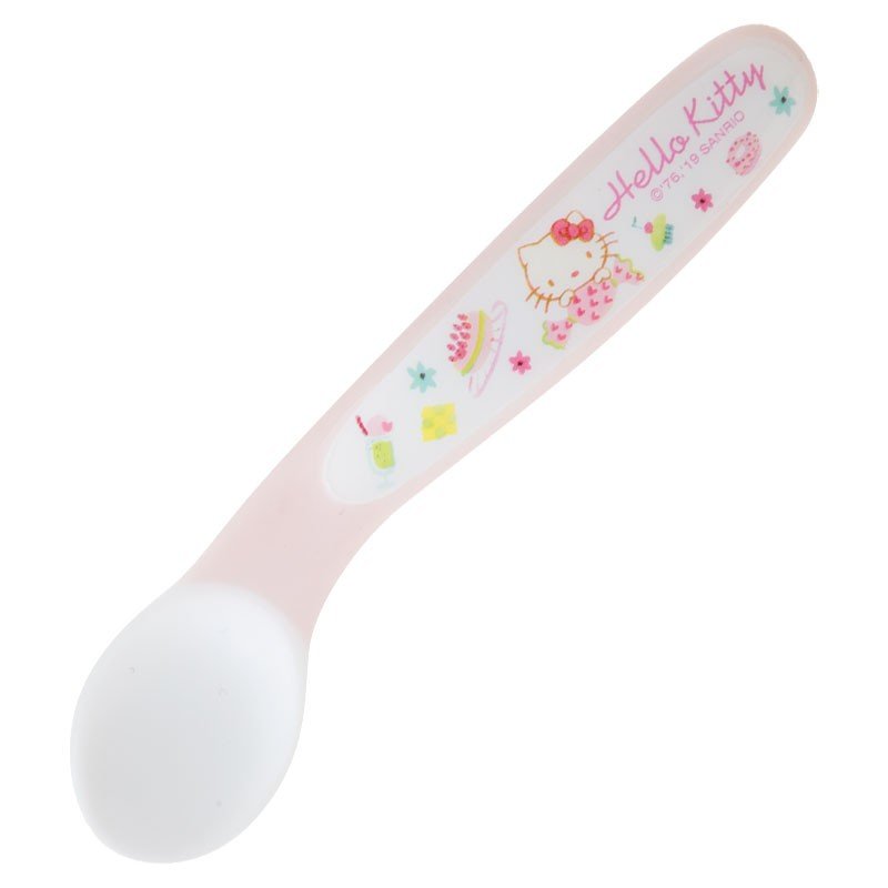 Hello Kitty Spoon & Fork Set Sanrio Japan Baby Feeding