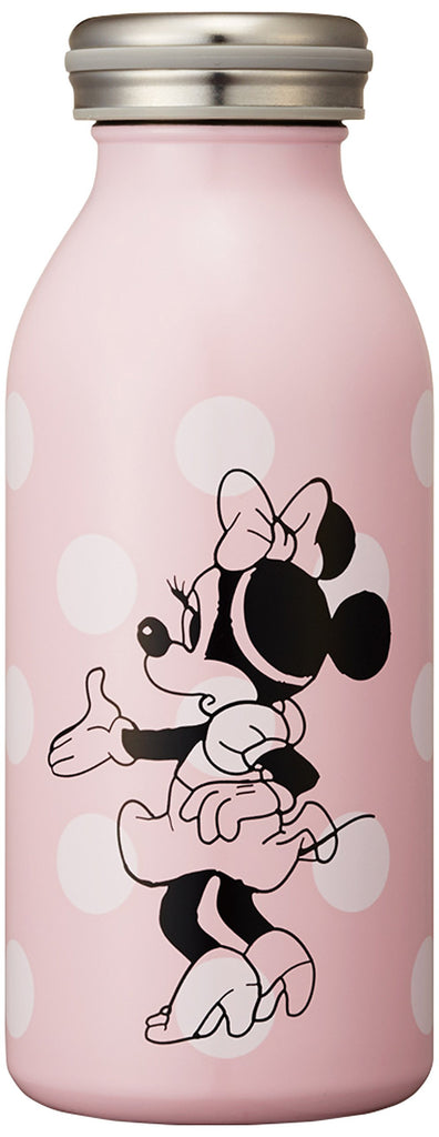 Minnie Stainless Screw Mug Bottle 0.35L mosh! Disney Japan