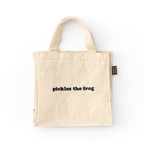 Pickles the Frog Box Tote Bag Art Japan
