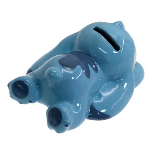 Stitch Ceramic Piggy Bank Sleeping Disney Japan