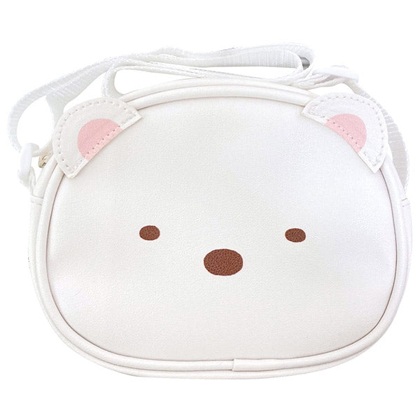 Sumikko Gurashi Shirokuma Bear Pochette Bag Die-cut San-X Japan