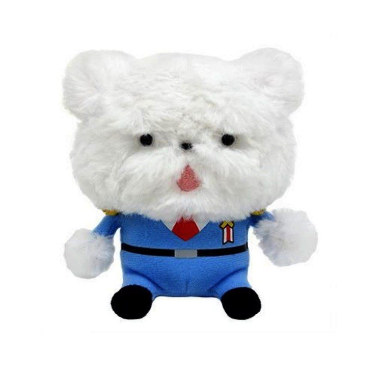 Chief Maltese Plush Doll S Oshiritantei Butt Detective Japan