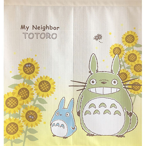 My Neighbor Totoro Japanese Doorway Curtain Noren Sunflower Studio Ghibli Japan