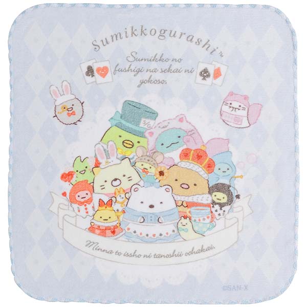 Sumikko Gurashi mini Towel Wonderland San-X Japan Limit