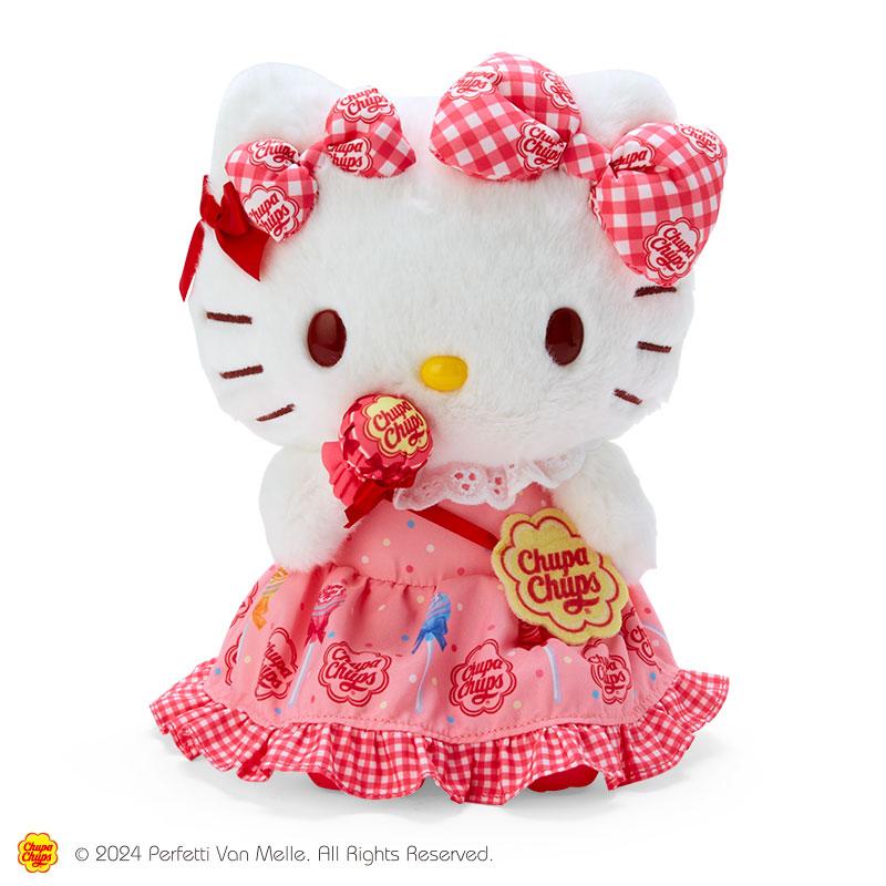 Hello Kitty Plush Doll Chupa Chups Sanrio Japan 2024