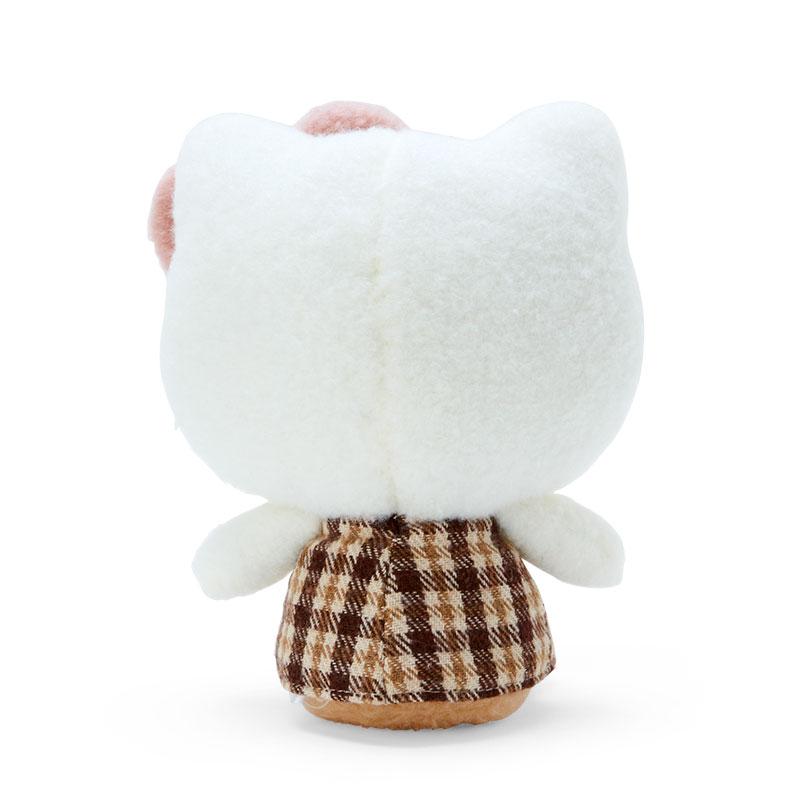 Hello Kitty Plush Doll S Howa Mocha Plaid Sanrio Japan 2023