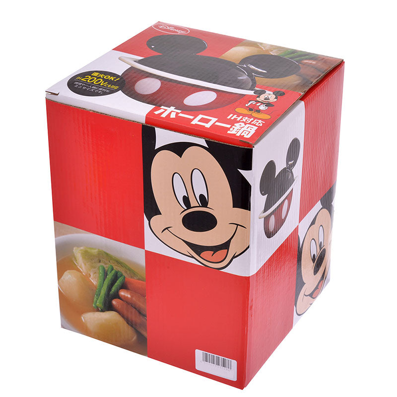 Mickey Enamel Pot S Icon Body Disney Store Japan for IH