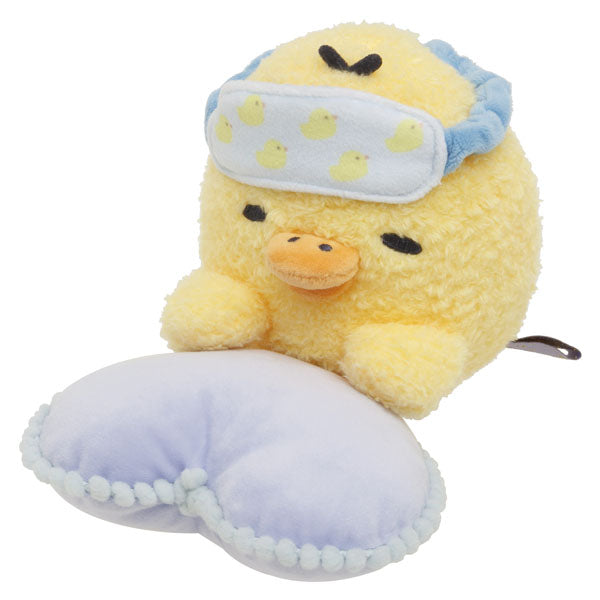 Kiiroitori Yellow Chick Plush Doll Laying down Doze San-X Japan 2023 Rilakkuma