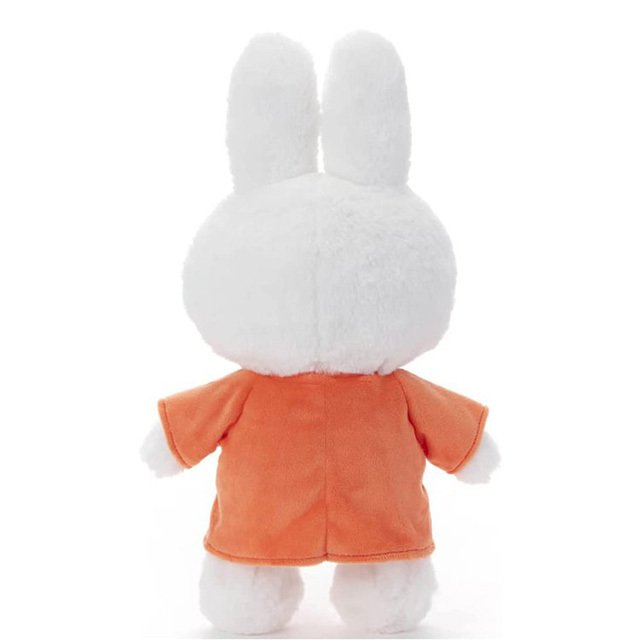 Miffy Bruna Pyokorin Plush Doll Orange Japan