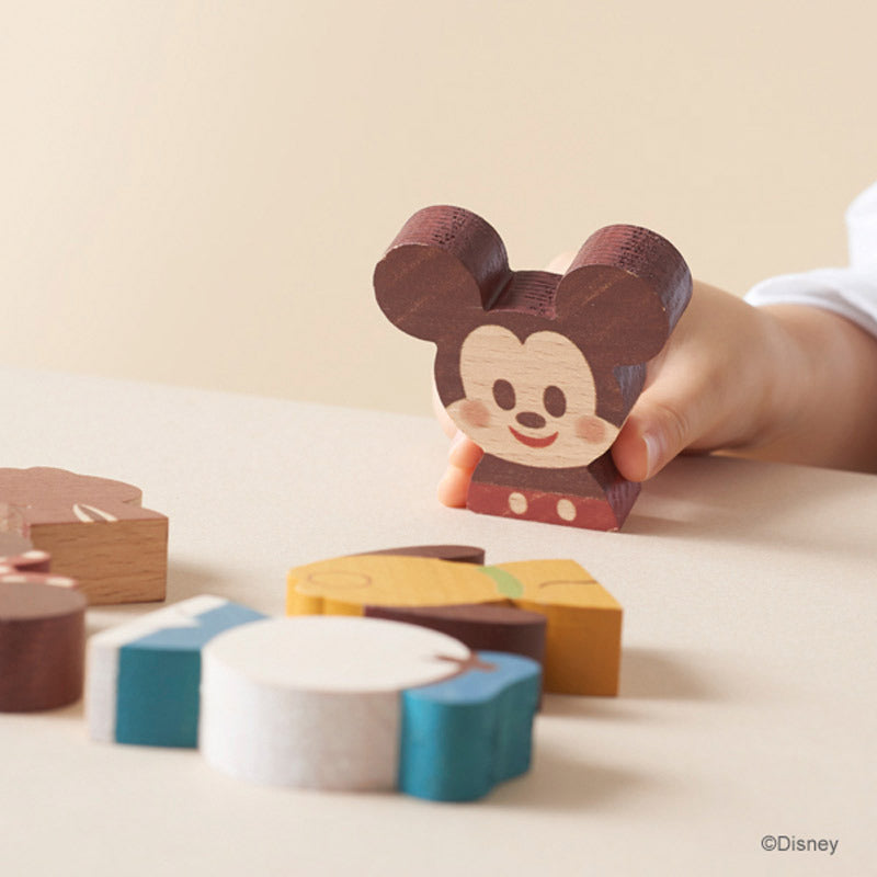 Mickey KIDEA Toy Wooden Blocks Disney Store Japan