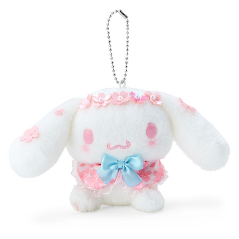Cinnamoroll Plush Mascot Holder Keychain Sakura Sanrio Japan 2023