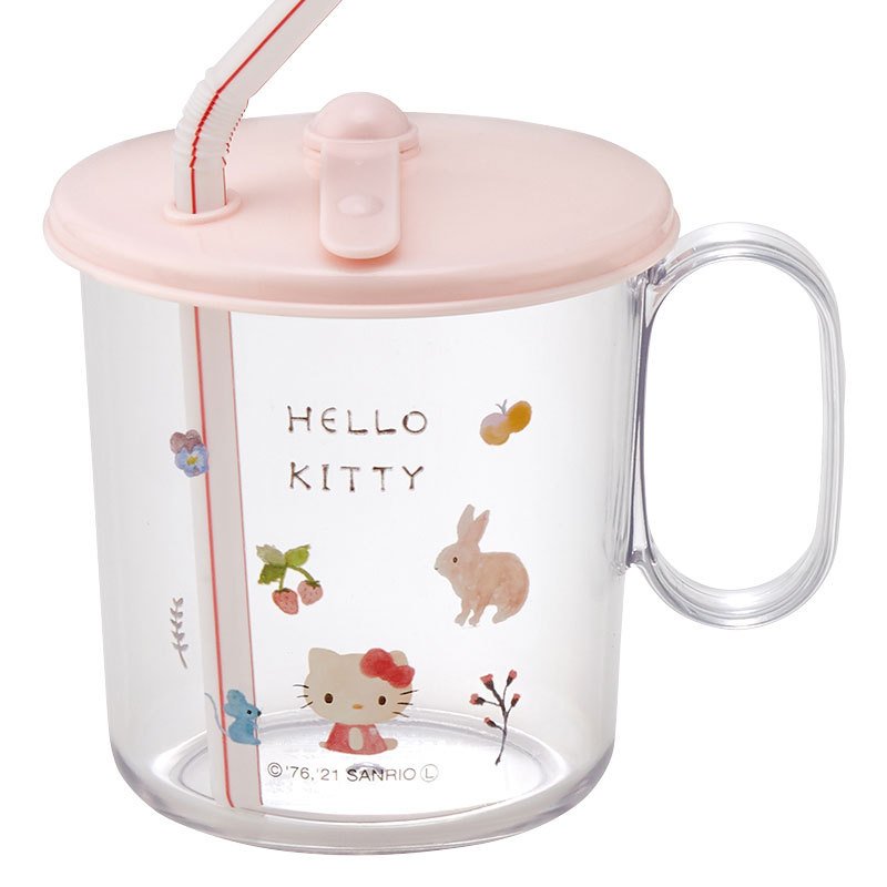 Hello Kitty Training Straw Cup Sanrio Japan Baby