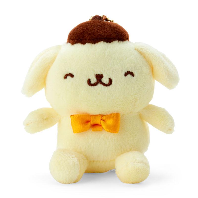 Pom Pom Purin & Muffin Plush Mascot Holder Keychain Nikoniko Smile Sanrio Japan